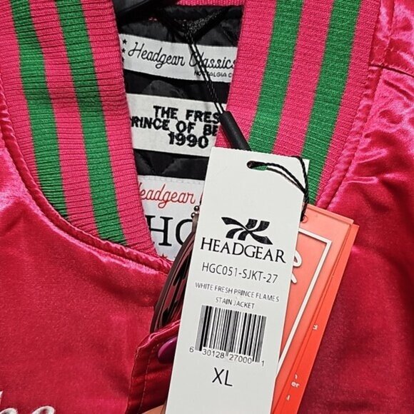 Fresh Prince of Bel-Air Satin Jacket Coat Size XL New - Picture 3 of 6